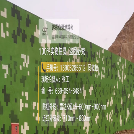 广元专业承接园区围墙迷彩喷涂、